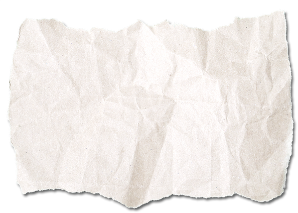 Crumpled Paper Scrap